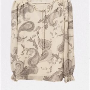 Long sleeve blouse size small (fits like large)